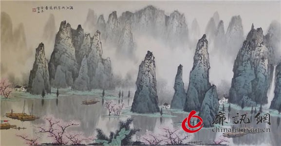 笔墨诗意赋真情 白家山水甲桂林|纪念一代山水画大家白雪石先生诞辰105周年